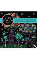 Zen Scratch Art: Magical Woodlands