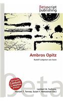 Ambros Opitz: (German)