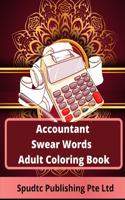 Accountant Swear Words Adult Coloring Book