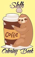 Sloth Coloring Book
