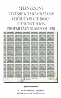 Steenerson's Revenue Taxpaid Stamp Certified Plate Proof Reference Series - Battleship Proprietary Stamps of 1898