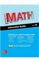 Glencoe Math, Course 1, Interactive Guide for English Learners, Student Edition