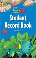Reading Lab 2b, Student Record Book (5-Pack), Levels 2.5 - 8.0