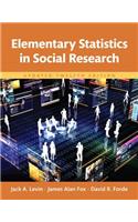 Elementary Statistics in Social Research, Updated Edition -- Books a la Carte