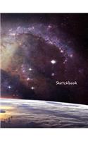 Sketchbook: Large Astronomy Design Drawing Book