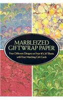 Marbleized Giftwrap Paper