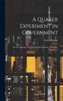 Quaker Experiment in Government
