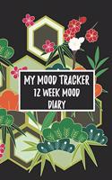 My Mood Tracker 12 Week Mood Diary: One Page Per Day Mood Tracker Journal