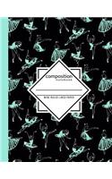 Composition Notebook Wide Ruled Lined Paper