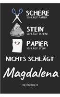 Nichts schlägt - Magdalena - Notizbuch