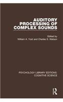 Auditory Processing of Complex Sounds