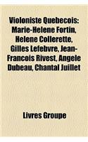 Violoniste Qubcois