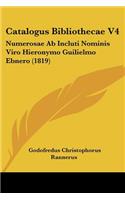 Catalogus Bibliothecae V4