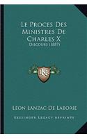 Proces Des Ministres De Charles X