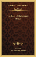 The Code Of Hammurabi (1920)