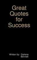 Great Quotes for Success