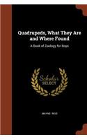 Quadrupeds, What They Are and Where Found: A Book of Zoology for Boys