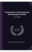 Transactions of the American Entomological Society