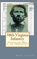 38th Virginia Infantry: Finding the Men in the 1860 Census