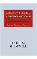 Essays on Business and Information II