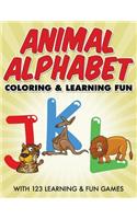 Animal Alphabet Coloring & Learning Fun