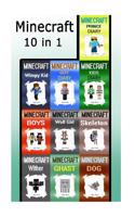 Minecraft: Set of 10 Unofficial Minecraft Diaries in 1: (English)