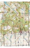 U S National Atlas Colorado Map Journal: A Blank Lined Journal For Writing and Note Taking