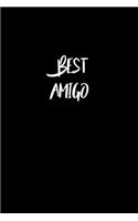 Best Amigo Journal Gift: White Lined Notebook / Journal/ Dairy/ planner Family Gift, 120 Pages, 6x9, Soft Cover, Matte Finish