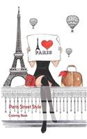 Paris Street Style A Coloring Book