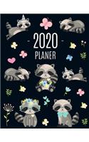 Waschbär Planer 2020