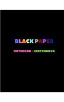 BLACK PAPER Notebook & Sketchbook