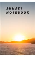 Sunset Notebook