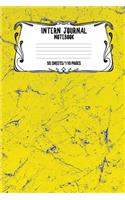 Intern Journal Notebook 55 Sheets/110 Pages