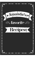 Amanda's favorite recipes
