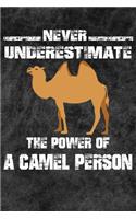 Never Underestimate The Power Of A Camel Person