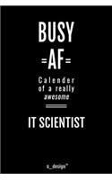 Calendar 2020 for IT Scientists / IT Scientist
