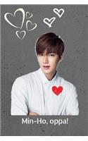 Kdrama Idol Lee Min-Ho Oppa Gift Notebook