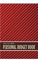 Personal Budget Book