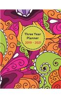 Three Year Planner 2019 - 2021 Ari