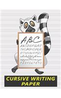 Cursive Writing Paper