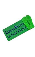 Life is better in Flip Flops: ALL-in-One Journal/Notebook/Sketch book/Math-book/Organic Chemistry etc... Filled with Blank paper, blank lined paper, blank Sketch paper, wide rule