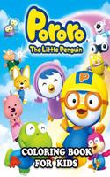 Pororo The Little Penguin Coloring Book for Kids