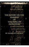 Report on the Analysis of Teaching the Theory of Evolution