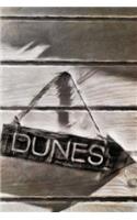 Dunes - Lined Notebook with Margins: 101 Pages, Medium Ruled, 6 x 9 Journal, Soft Cover