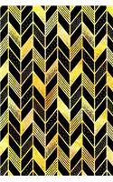 Journal Notebook Abstract Feather Pattern 6