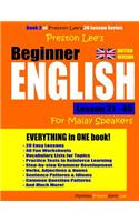 Preston Lee's Beginner English Lesson 21 - 40 For Malay Speakers (British)