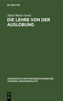 Die Lehre Von Der Auslobung