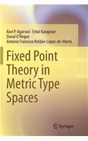 Fixed Point Theory in Metric Type Spaces