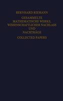 Gesammelte Mathematische Werke, Wissenschaftlicher Nachlass Und Nachtrage Collected Papers