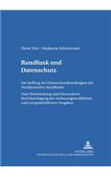 Rundfunk und Datenschutz